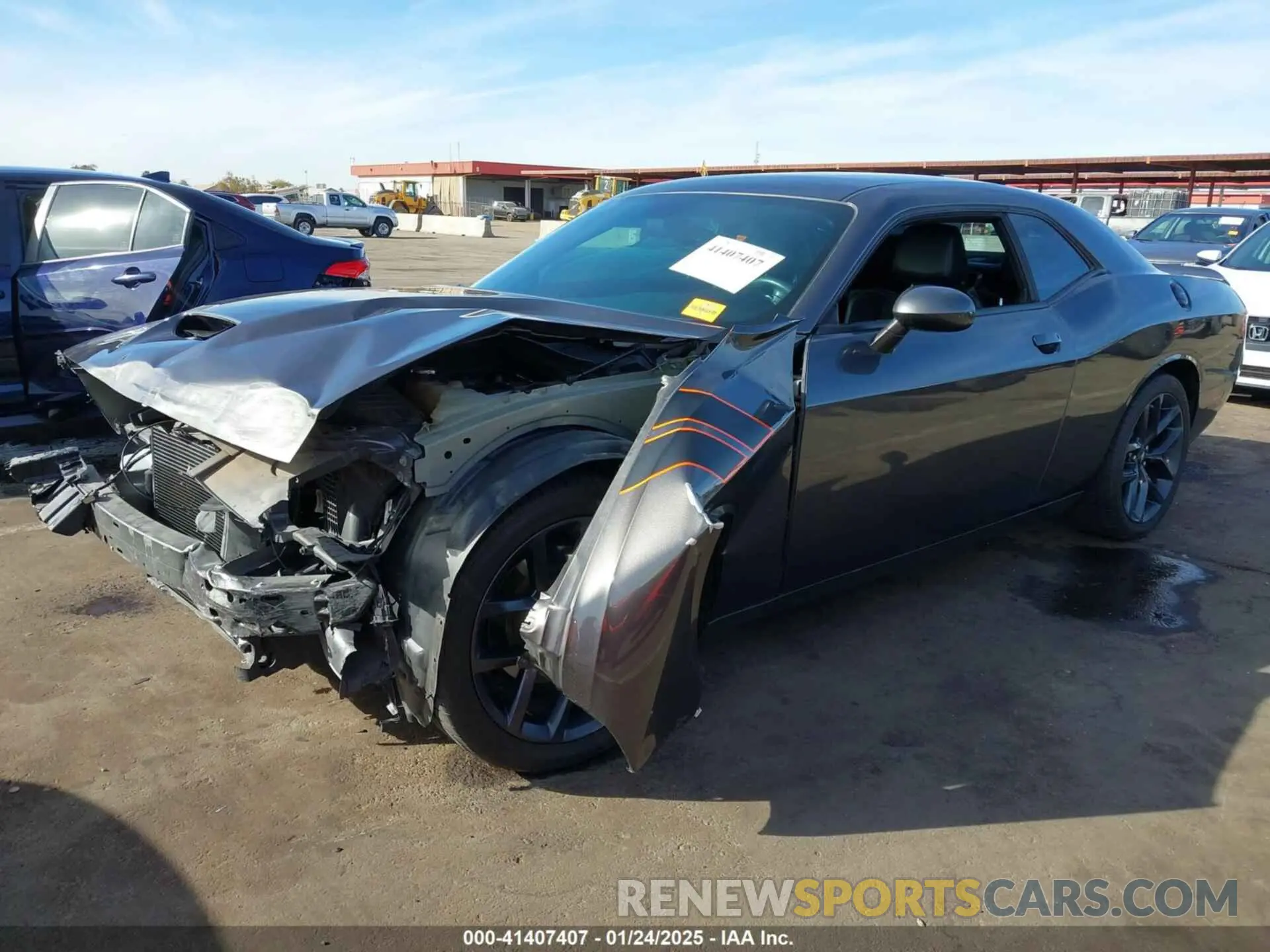 6 fotografías del automóvil dañado 2C3CDZJGXMH507219 DODGE CHALLENGER 2021