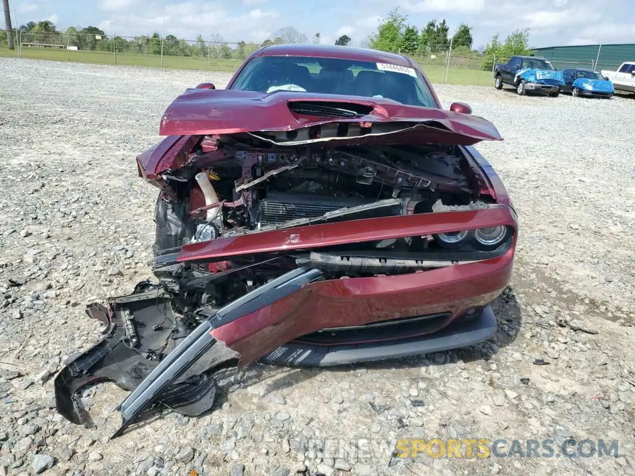 5 fotografías del automóvil dañado 2C3CDZJGXMH550636 DODGE CHALLENGER 2021