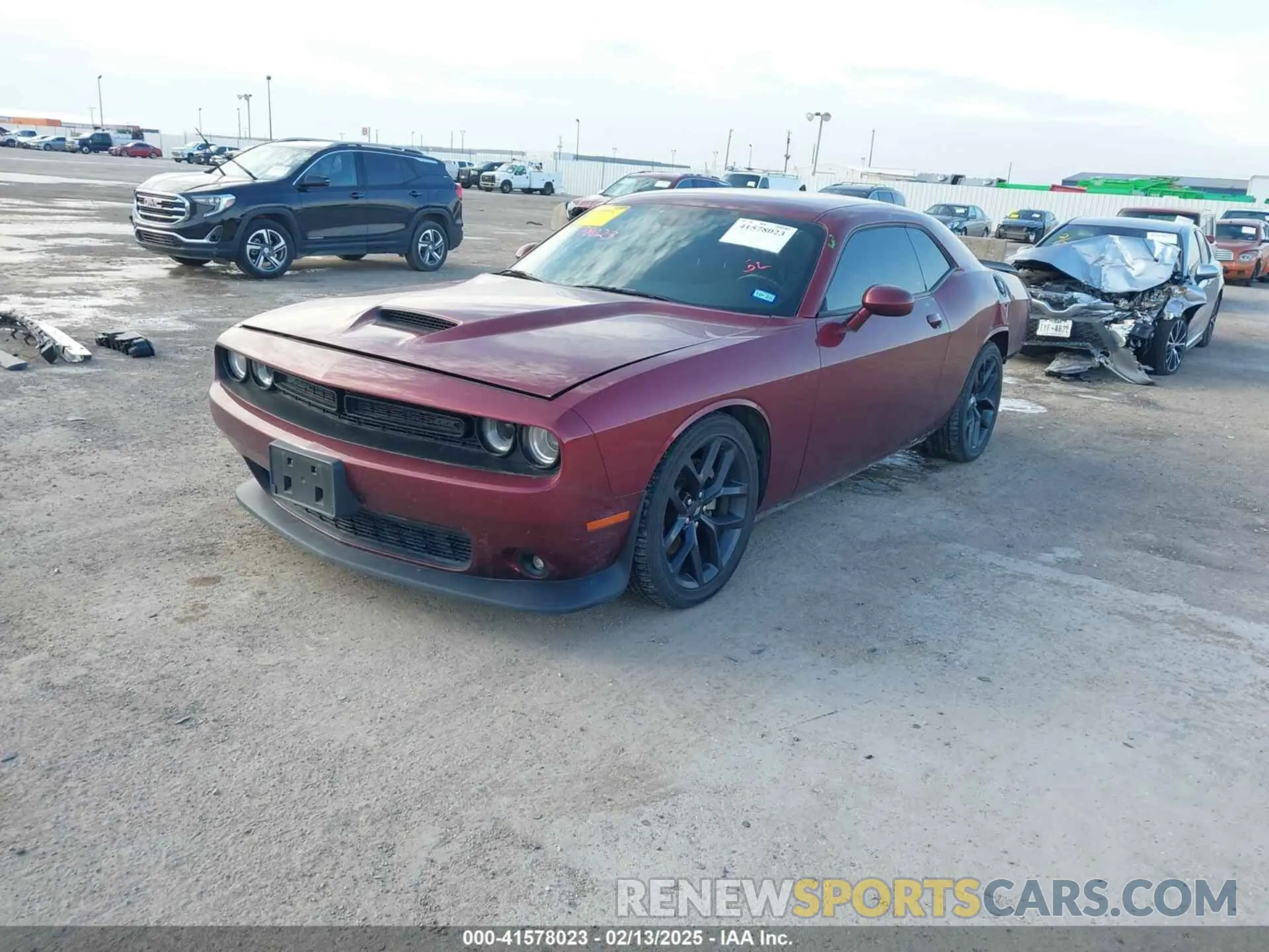 2 fotografías del automóvil dañado 2C3CDZJGXMH662594 DODGE CHALLENGER 2021