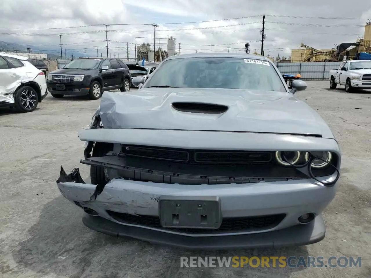 5 fotografías del automóvil dañado 2C3CDZKG1MH616019 DODGE CHALLENGER 2021