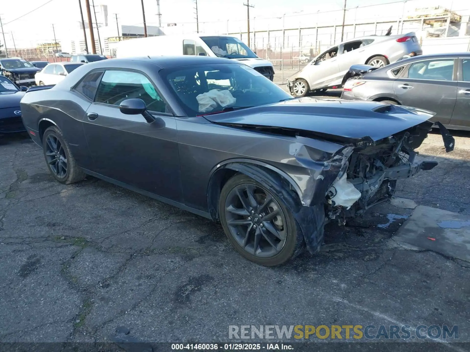 1 fotografías del automóvil dañado 2C3CDZKG4MH677574 DODGE CHALLENGER 2021