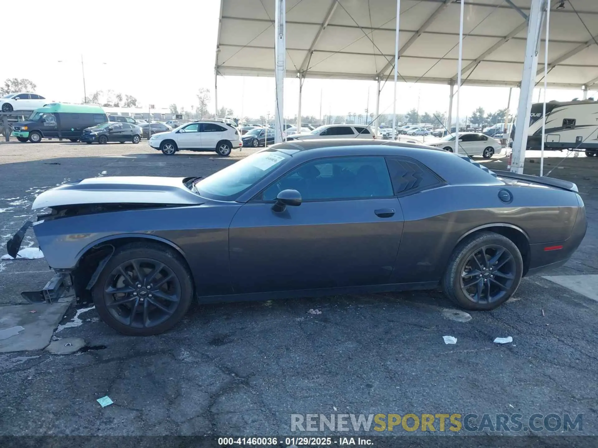 13 fotografías del automóvil dañado 2C3CDZKG4MH677574 DODGE CHALLENGER 2021
