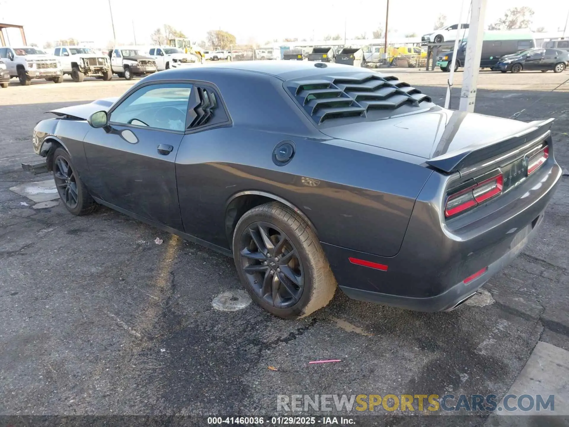 3 fotografías del automóvil dañado 2C3CDZKG4MH677574 DODGE CHALLENGER 2021