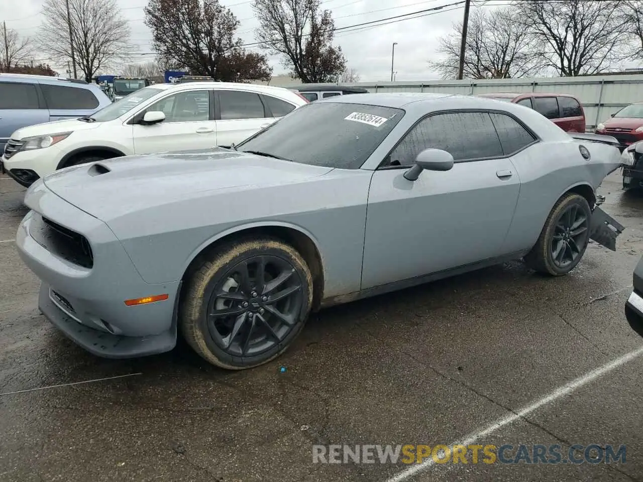 1 fotografías del automóvil dañado 2C3CDZKG6MH677625 DODGE CHALLENGER 2021