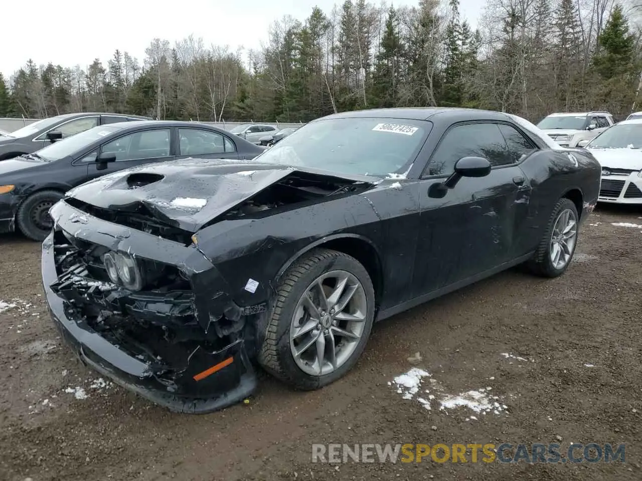 1 fotografías del automóvil dañado 2C3CDZKG7MH534215 DODGE CHALLENGER 2021