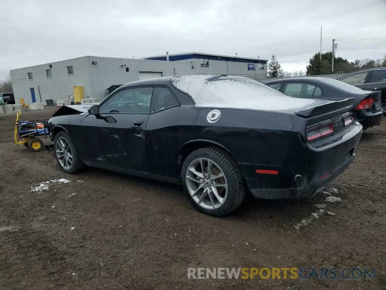 2 fotografías del automóvil dañado 2C3CDZKG7MH534215 DODGE CHALLENGER 2021