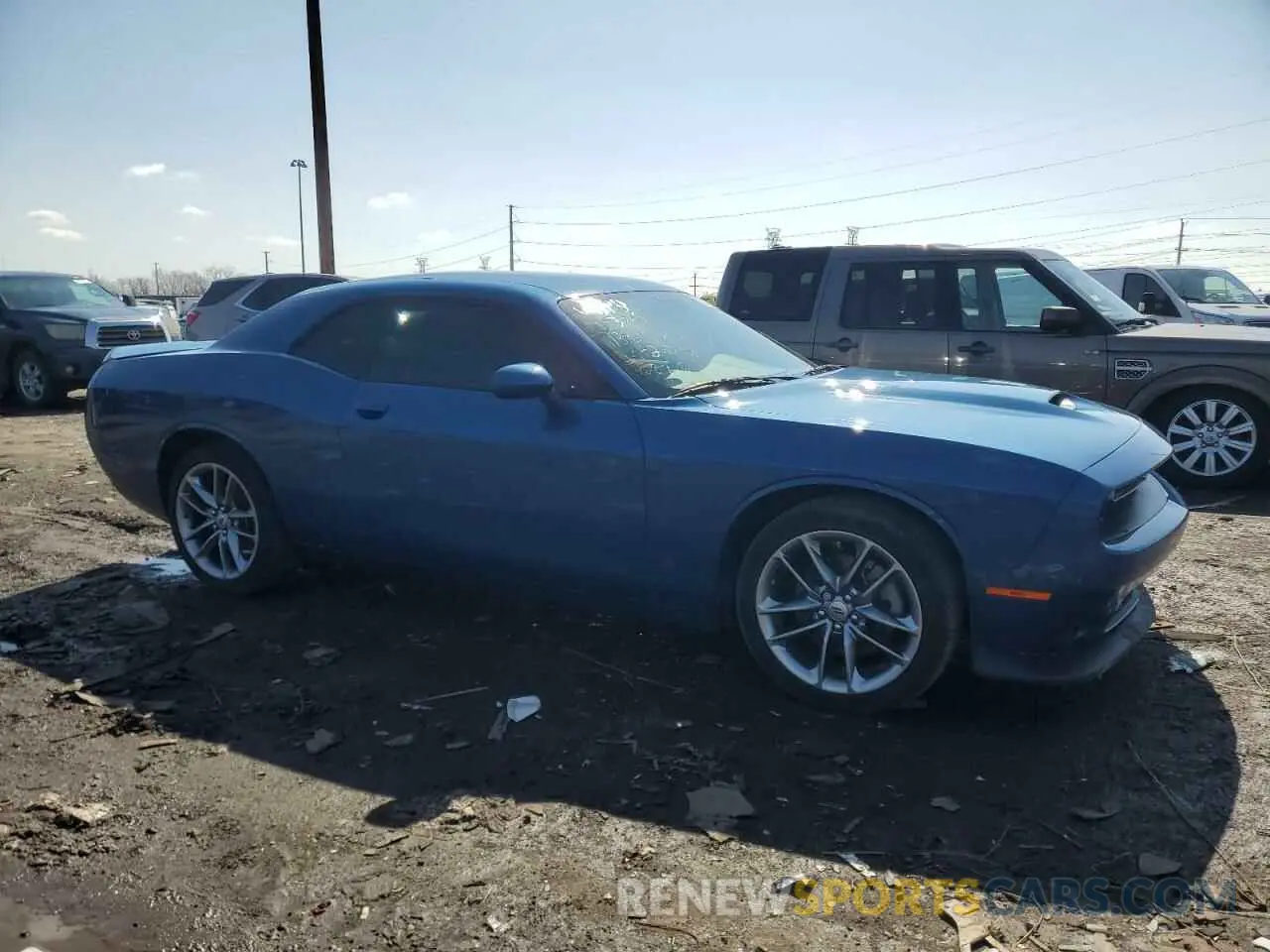 4 fotografías del automóvil dañado 2C3CDZKG8MH552867 DODGE CHALLENGER 2021