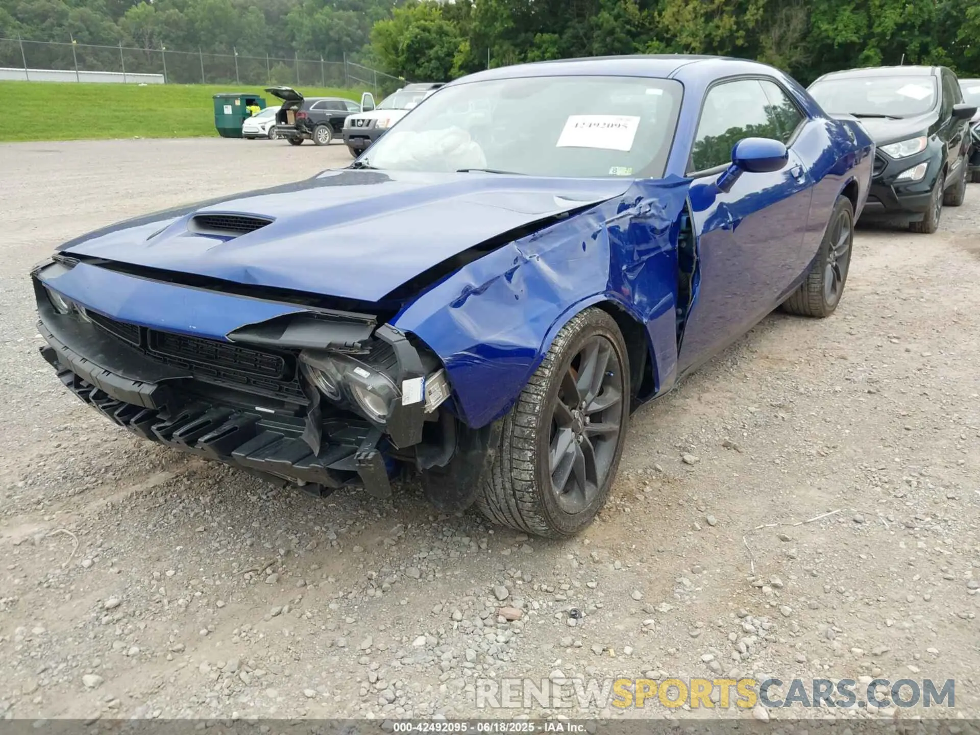 6 fotografías del automóvil dañado 2C3CDZKGXMH567287 DODGE CHALLENGER 2021