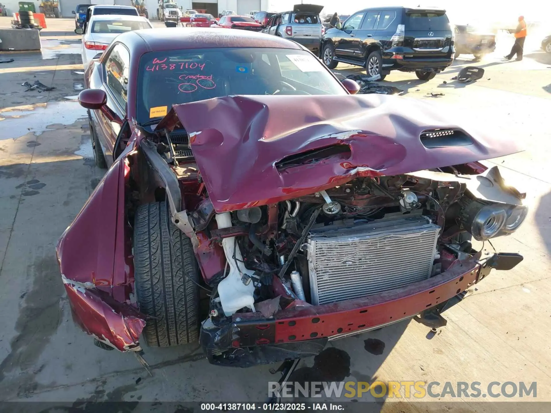 6 fotografías del automóvil dañado 2C3CDZL97MH555257 DODGE CHALLENGER 2021