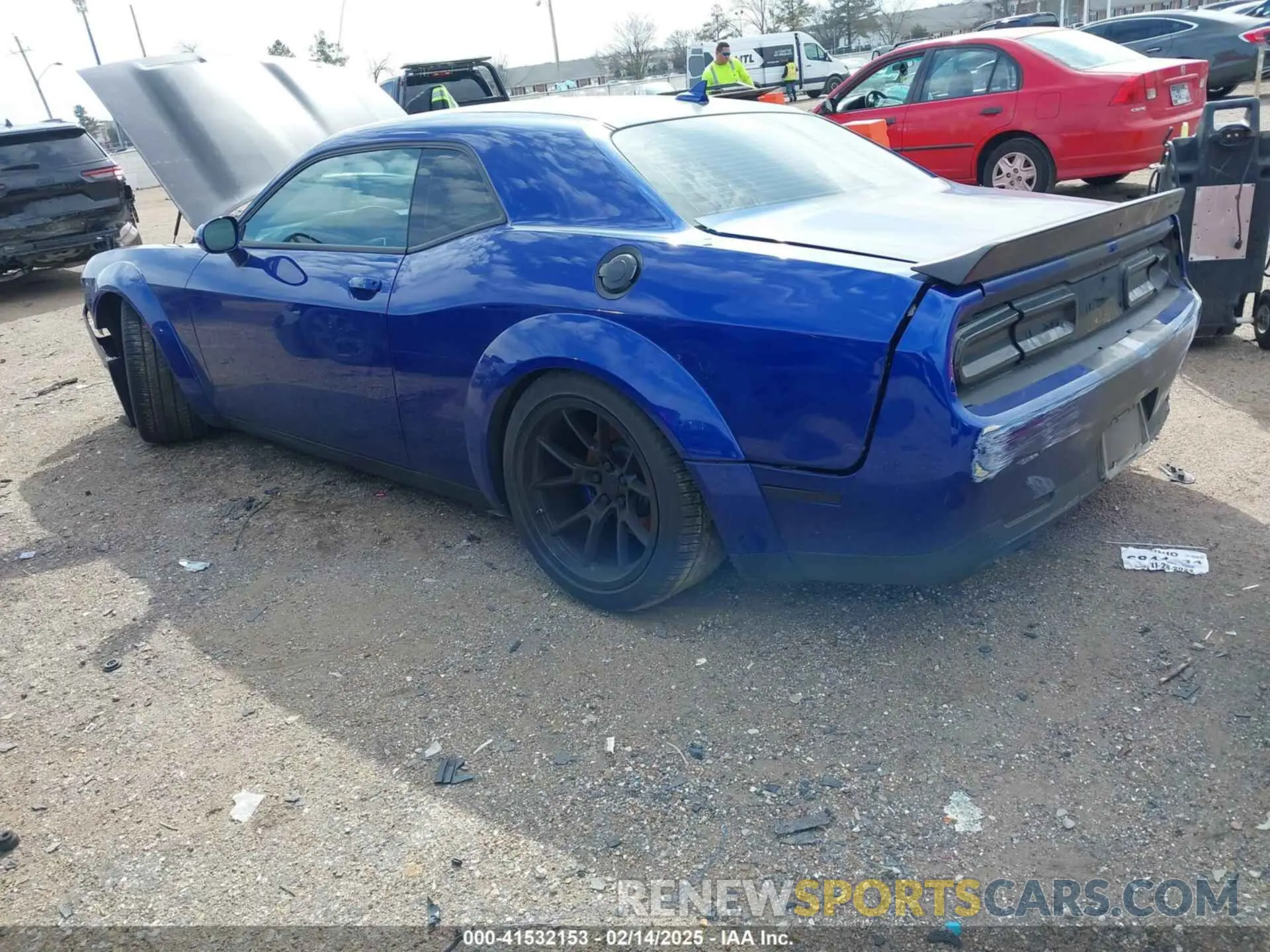 3 fotografías del automóvil dañado 2C3CDZL99MH516590 DODGE CHALLENGER 2021