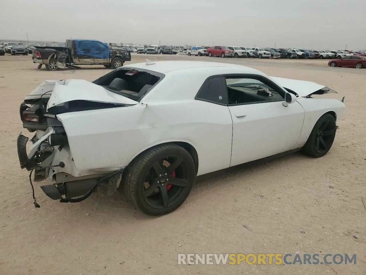 3 fotografías del automóvil dañado 2C3CDZL9XMH516615 DODGE CHALLENGER 2021