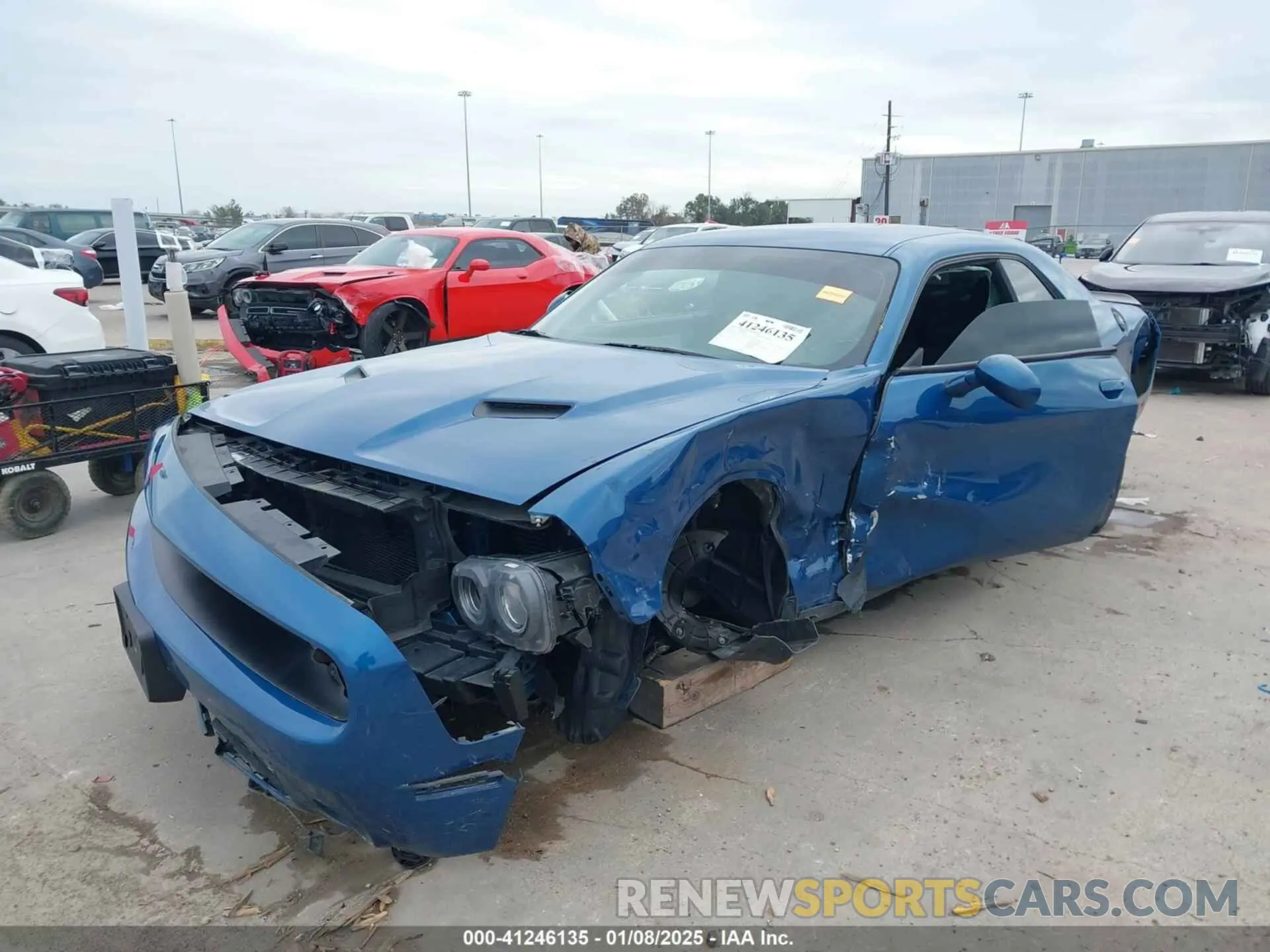 2 fotografías del automóvil dañado 2C3CDZAG1NH149056 DODGE CHALLENGER 2022
