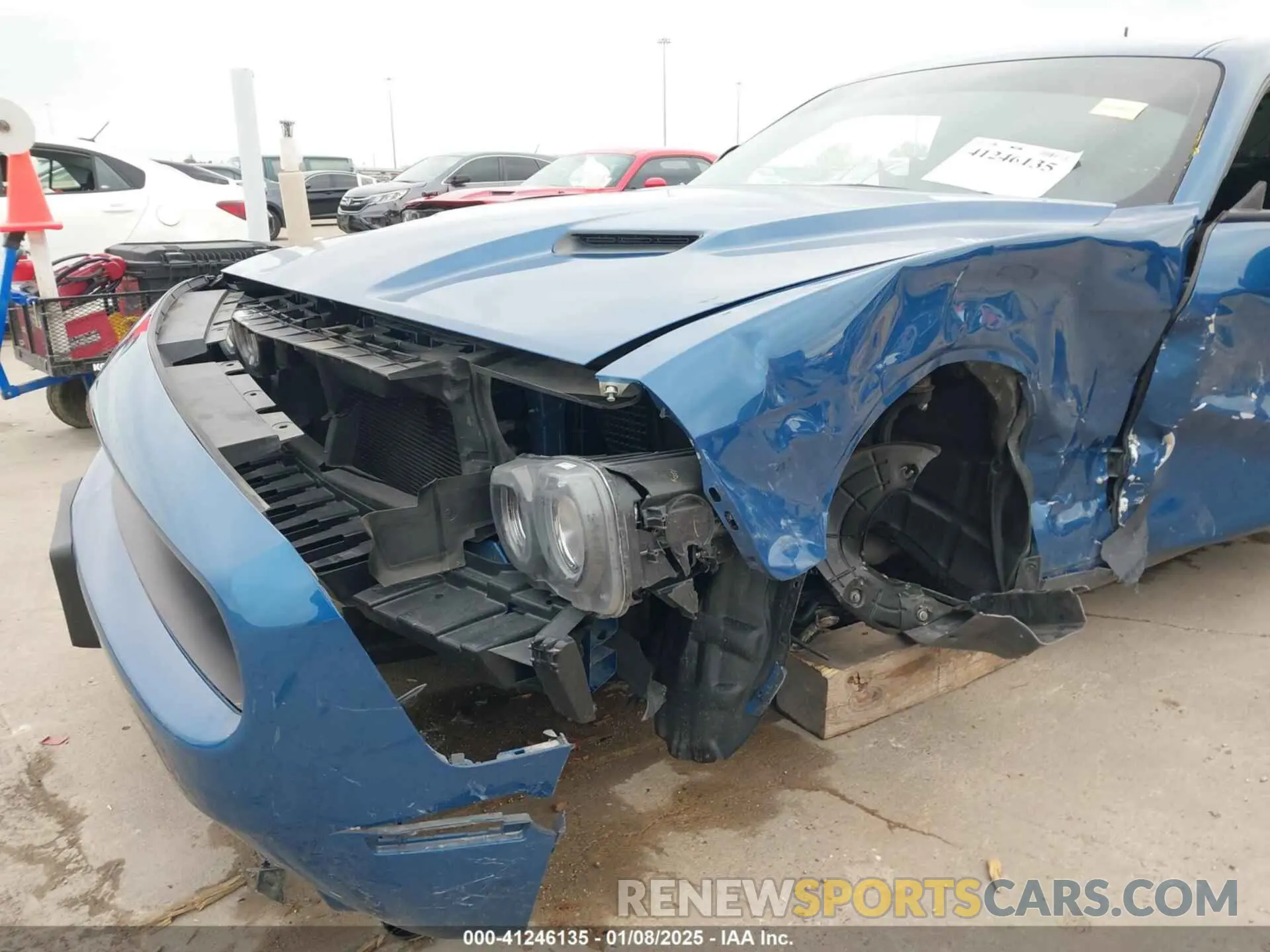 6 fotografías del automóvil dañado 2C3CDZAG1NH149056 DODGE CHALLENGER 2022