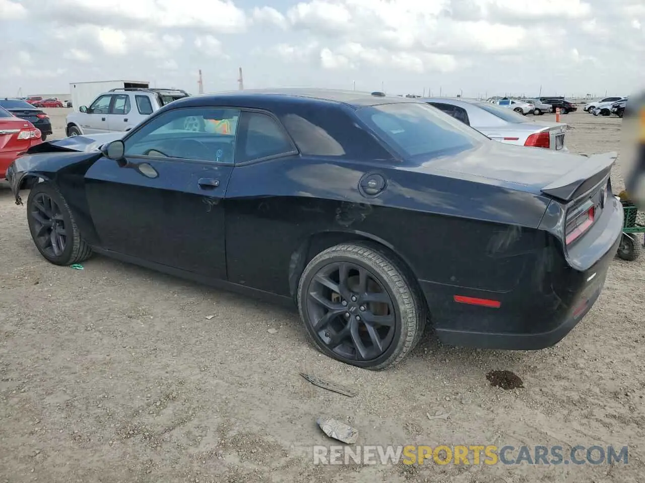 2 fotografías del automóvil dañado 2C3CDZAG6NH215049 DODGE CHALLENGER 2022