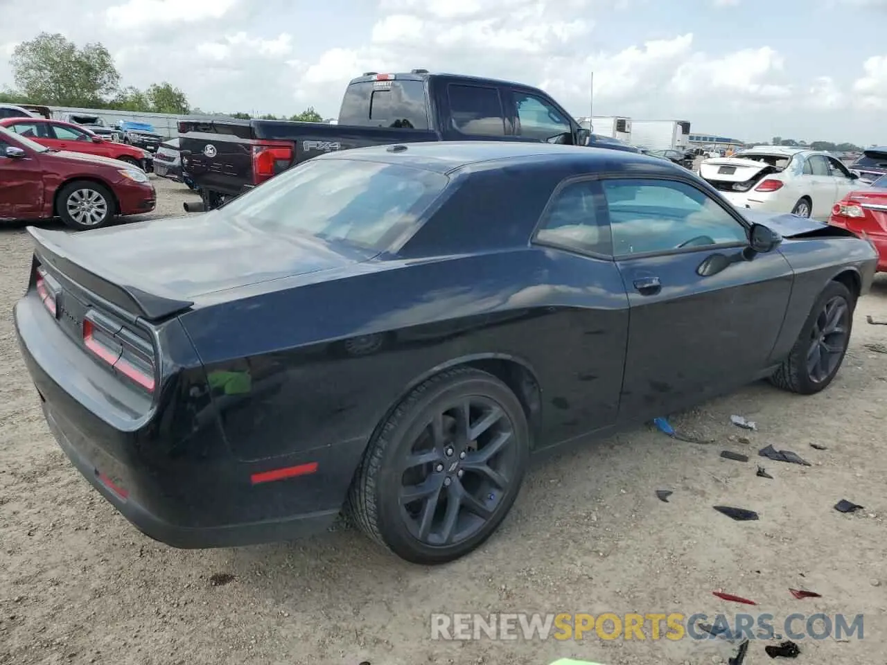 3 fotografías del automóvil dañado 2C3CDZAG6NH215049 DODGE CHALLENGER 2022
