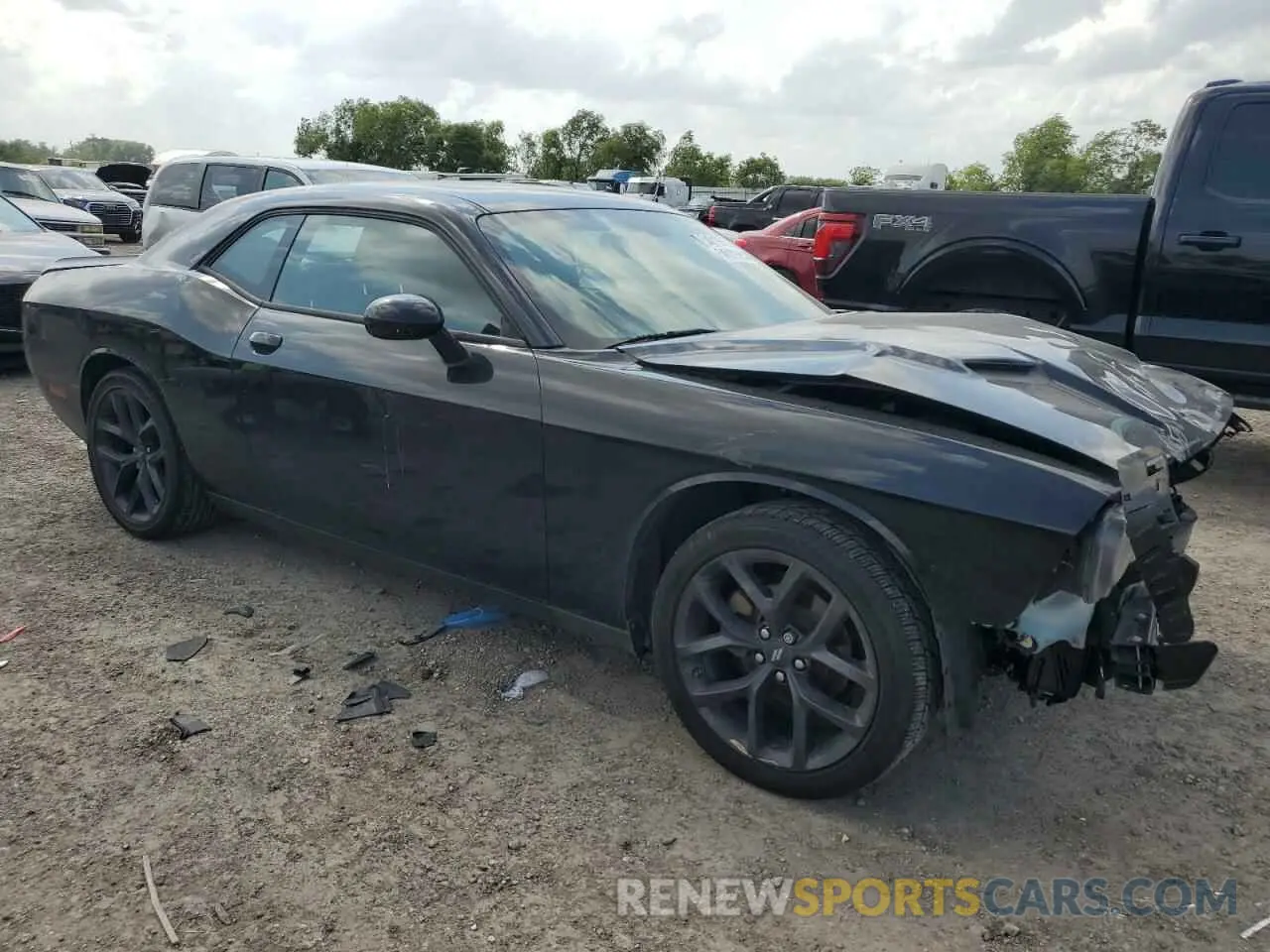4 fotografías del automóvil dañado 2C3CDZAG6NH215049 DODGE CHALLENGER 2022
