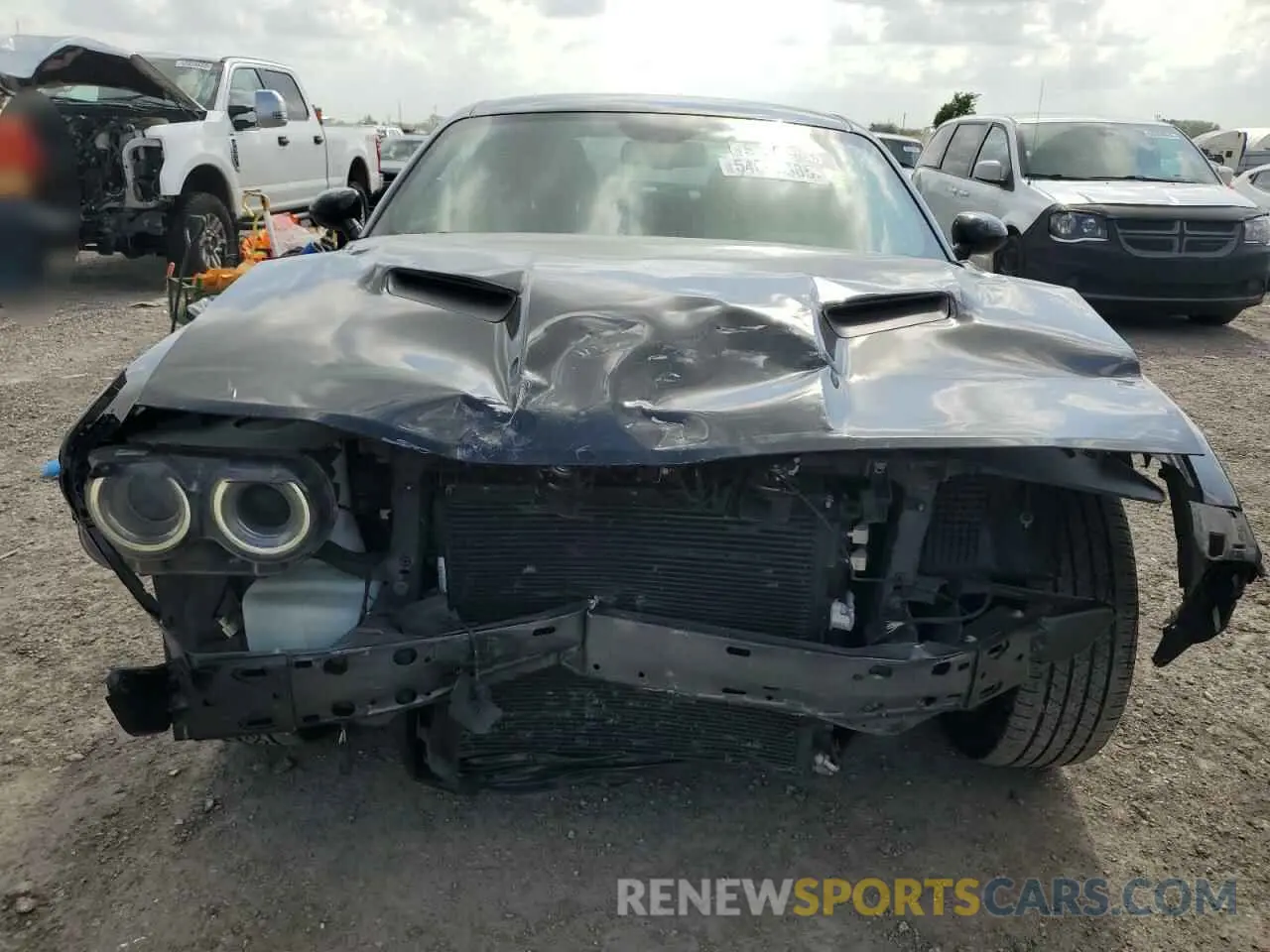 5 fotografías del automóvil dañado 2C3CDZAG6NH215049 DODGE CHALLENGER 2022