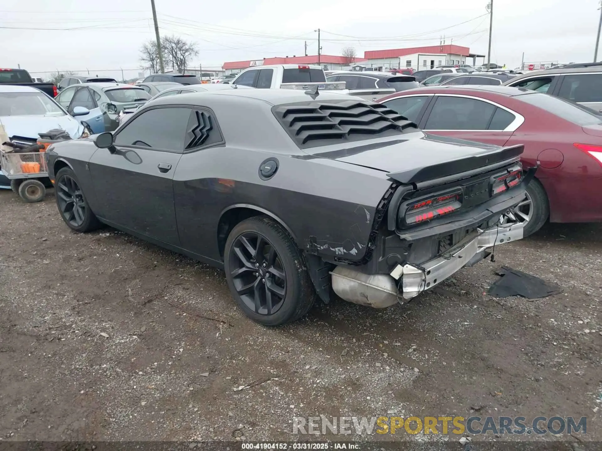 3 fotografías del automóvil dañado 2C3CDZAG8NH148969 DODGE CHALLENGER 2022