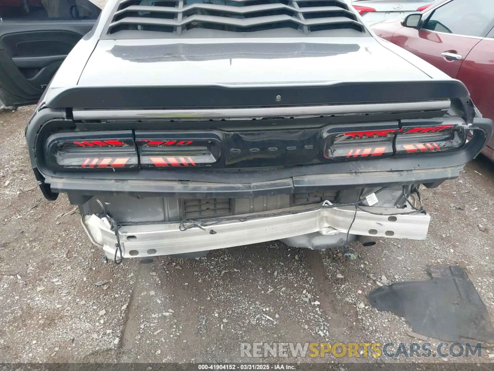 6 fotografías del automóvil dañado 2C3CDZAG8NH148969 DODGE CHALLENGER 2022