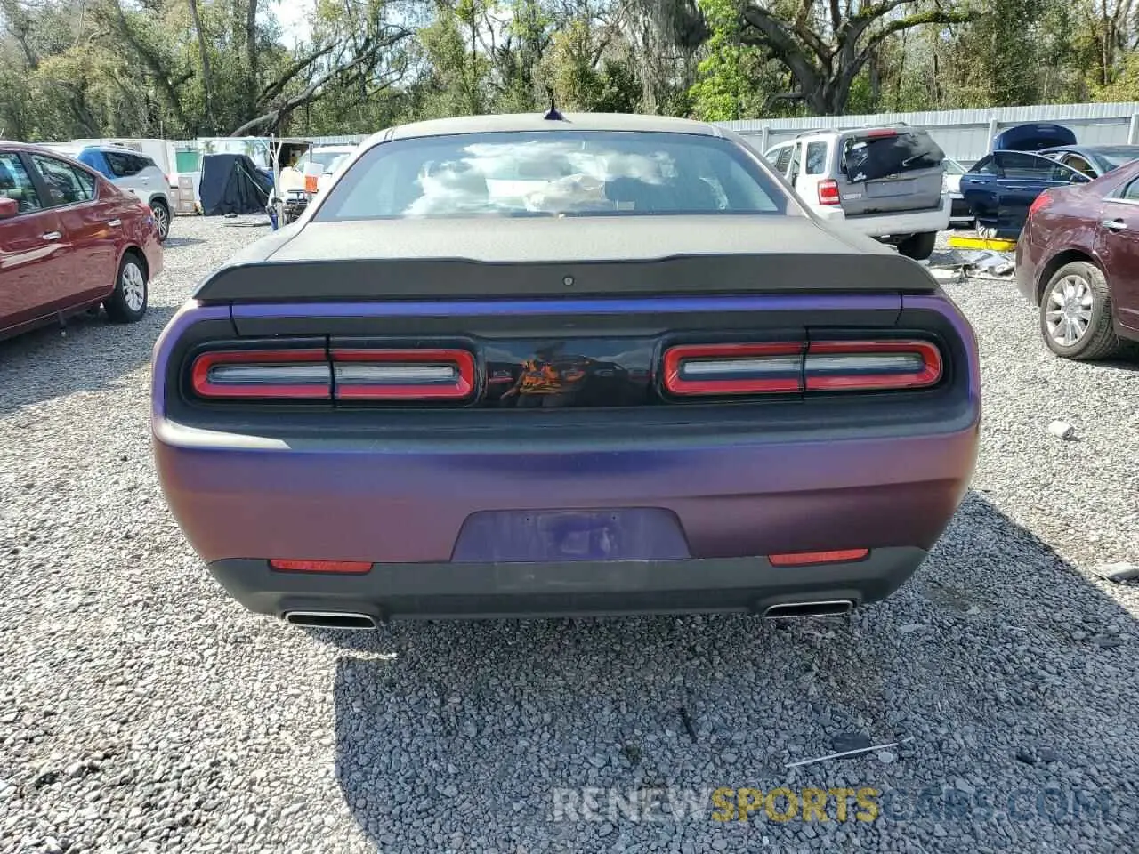 6 fotografías del automóvil dañado 2C3CDZAG9NH137365 DODGE CHALLENGER 2022