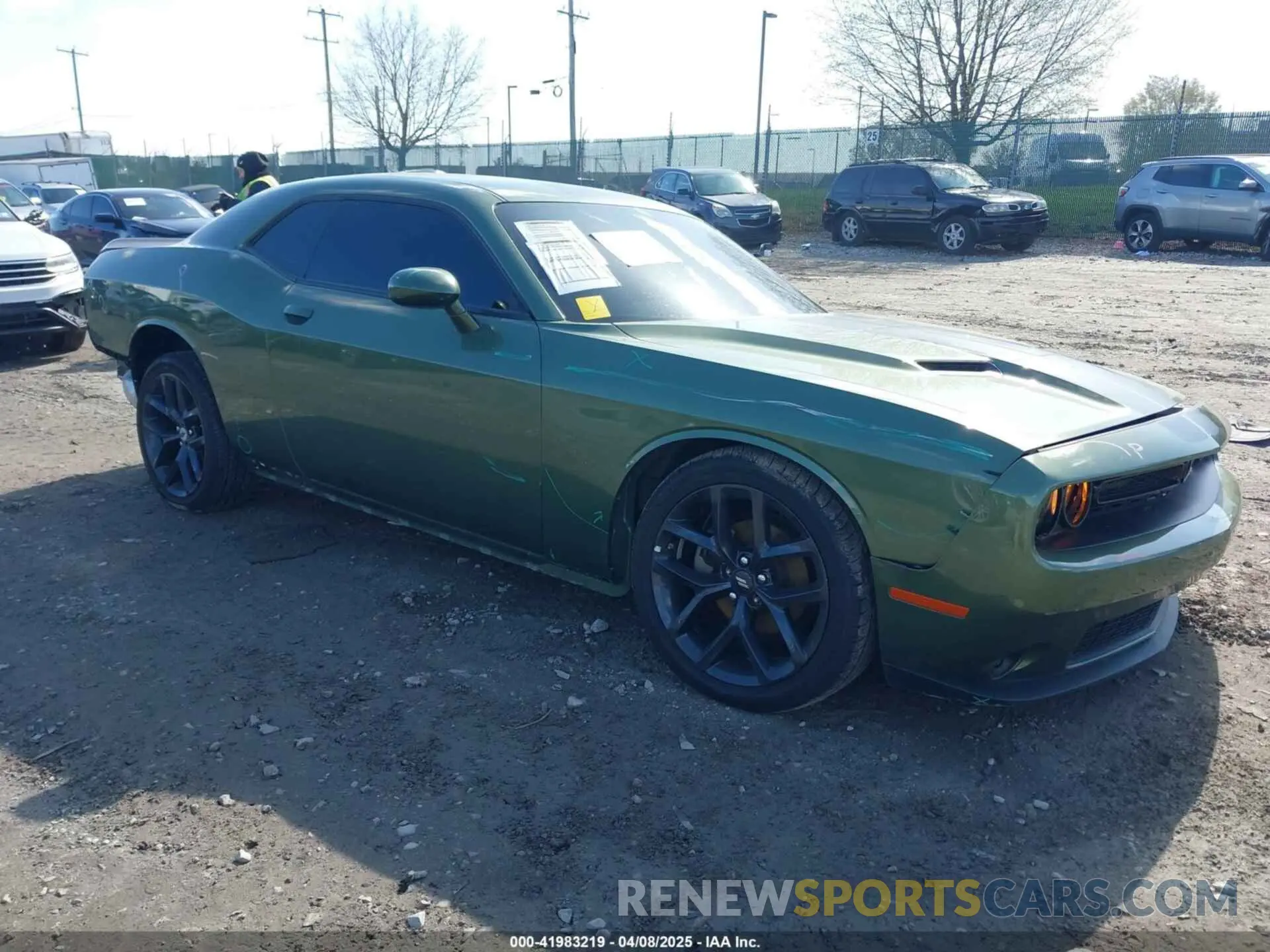 1 fotografías del automóvil dañado 2C3CDZAGXNH238527 DODGE CHALLENGER 2022