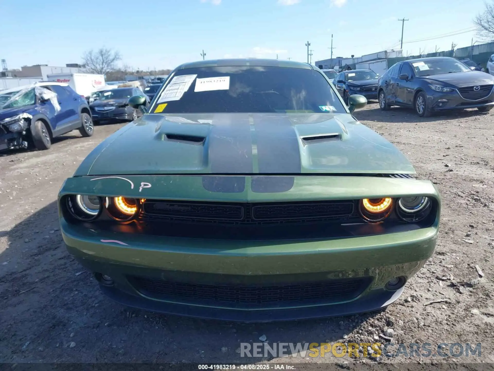 11 fotografías del automóvil dañado 2C3CDZAGXNH238527 DODGE CHALLENGER 2022