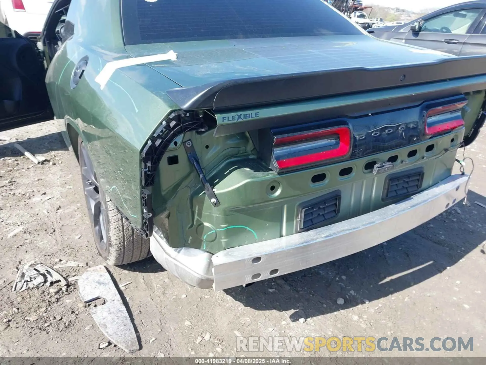 6 fotografías del automóvil dañado 2C3CDZAGXNH238527 DODGE CHALLENGER 2022