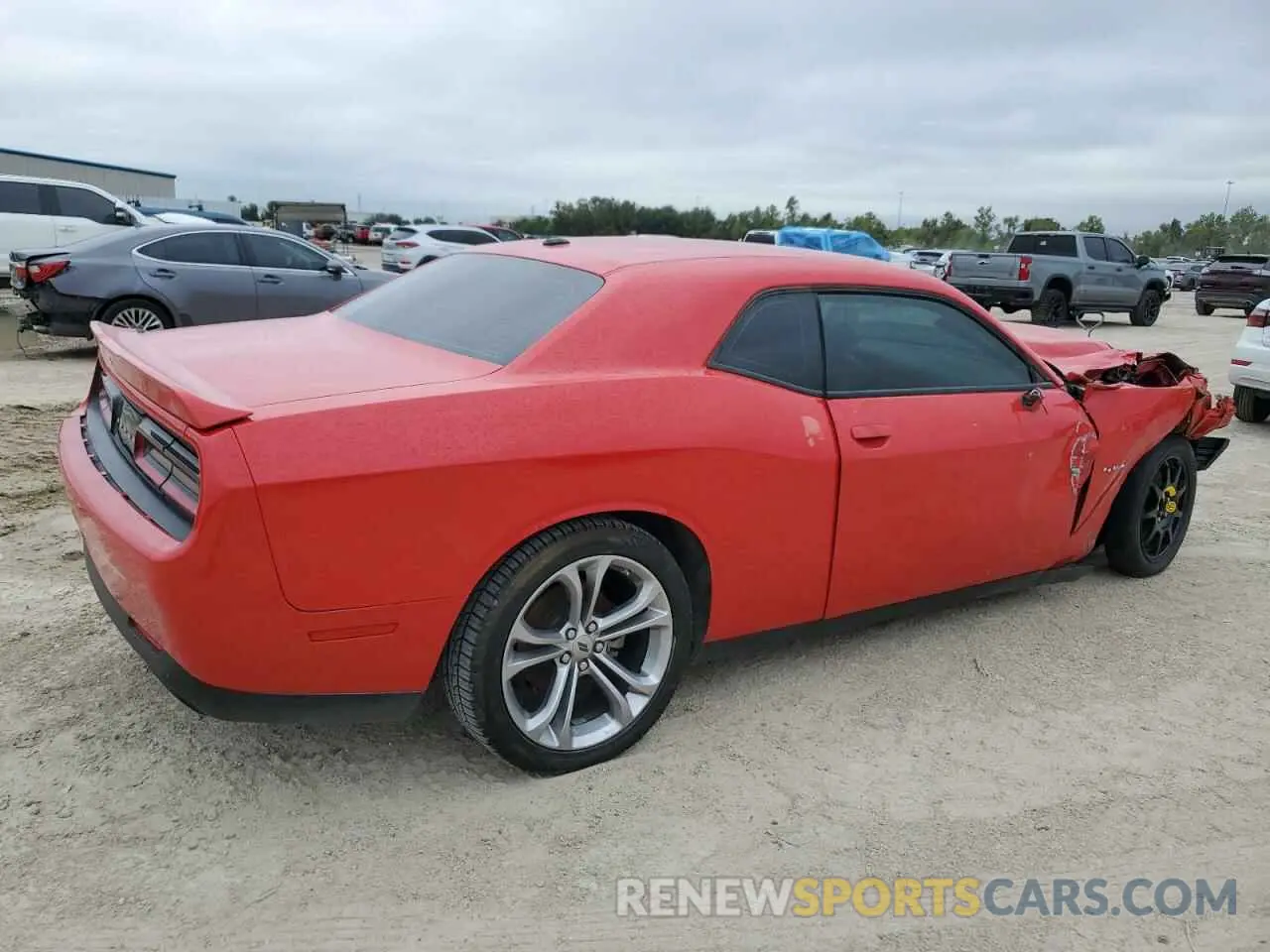 3 fotografías del automóvil dañado 2C3CDZBT3NH108195 DODGE CHALLENGER 2022