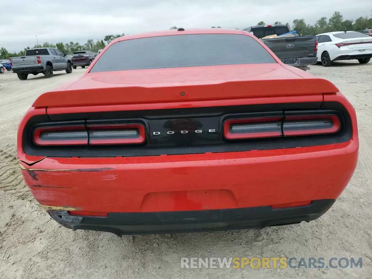 6 fotografías del automóvil dañado 2C3CDZBT3NH108195 DODGE CHALLENGER 2022