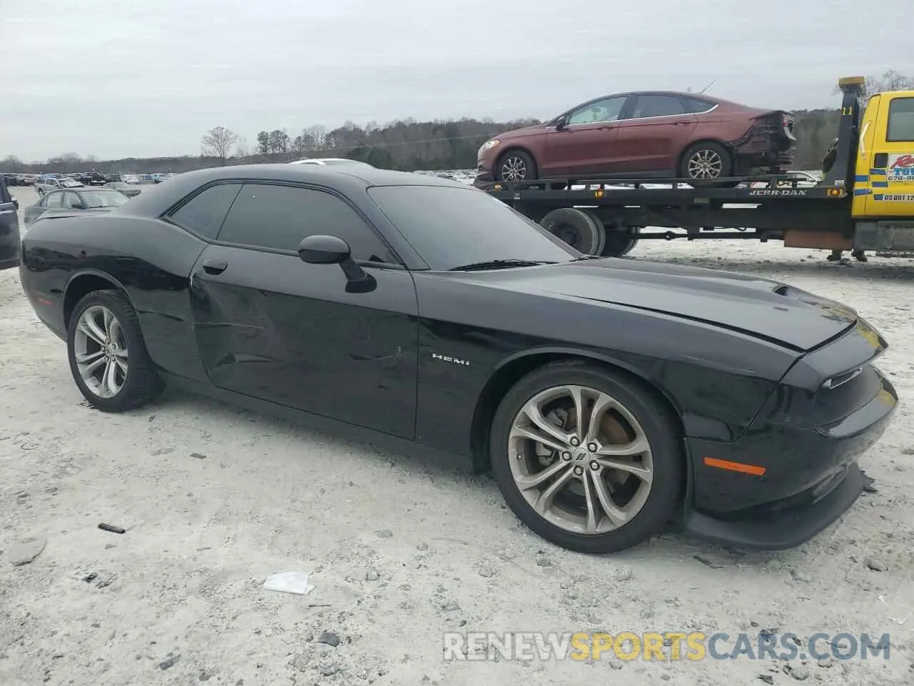 4 fotografías del automóvil dañado 2C3CDZBTXNH151139 DODGE CHALLENGER 2022