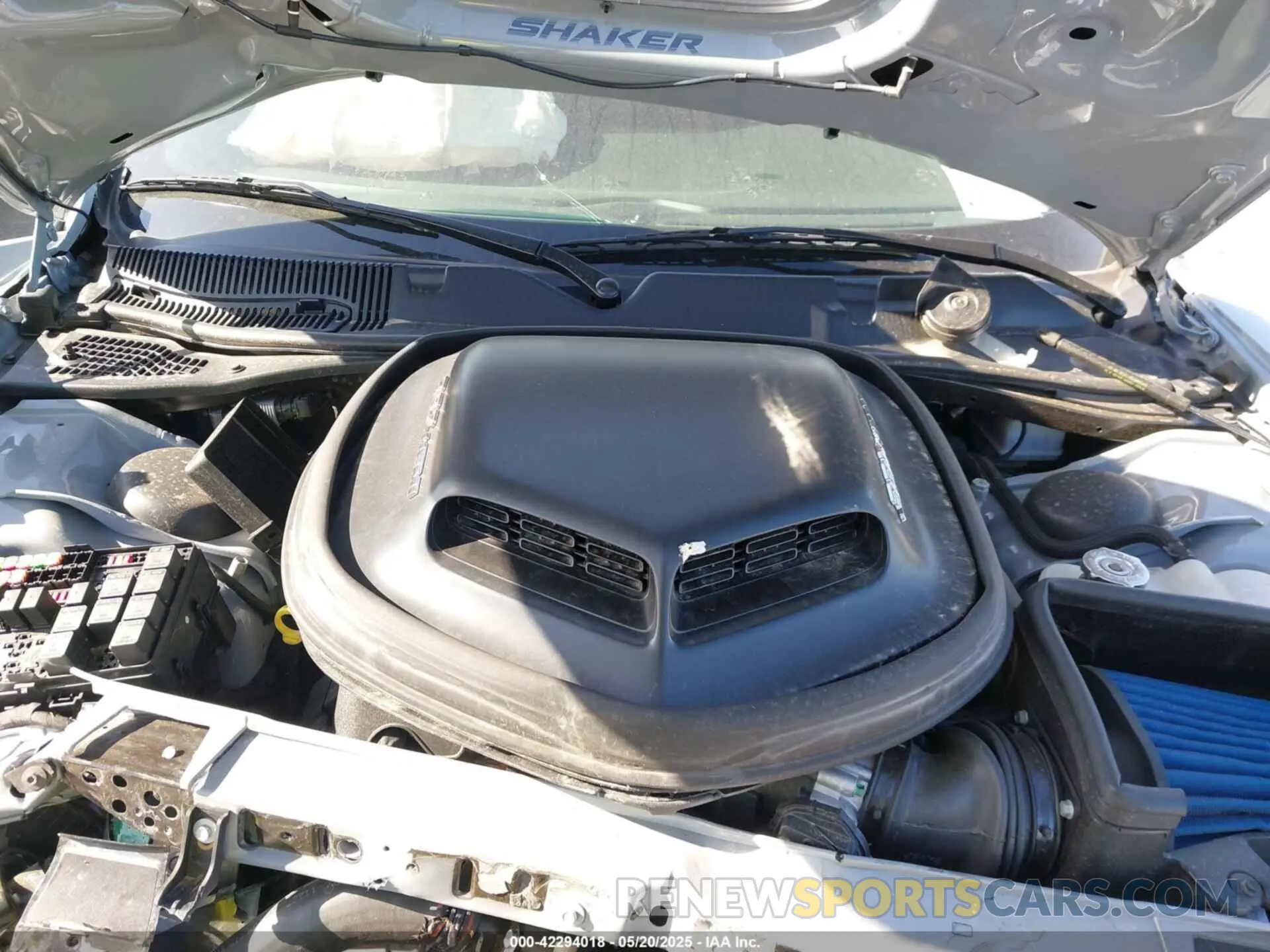 10 fotografías del automóvil dañado 2C3CDZFJ0NH215228 DODGE CHALLENGER 2022