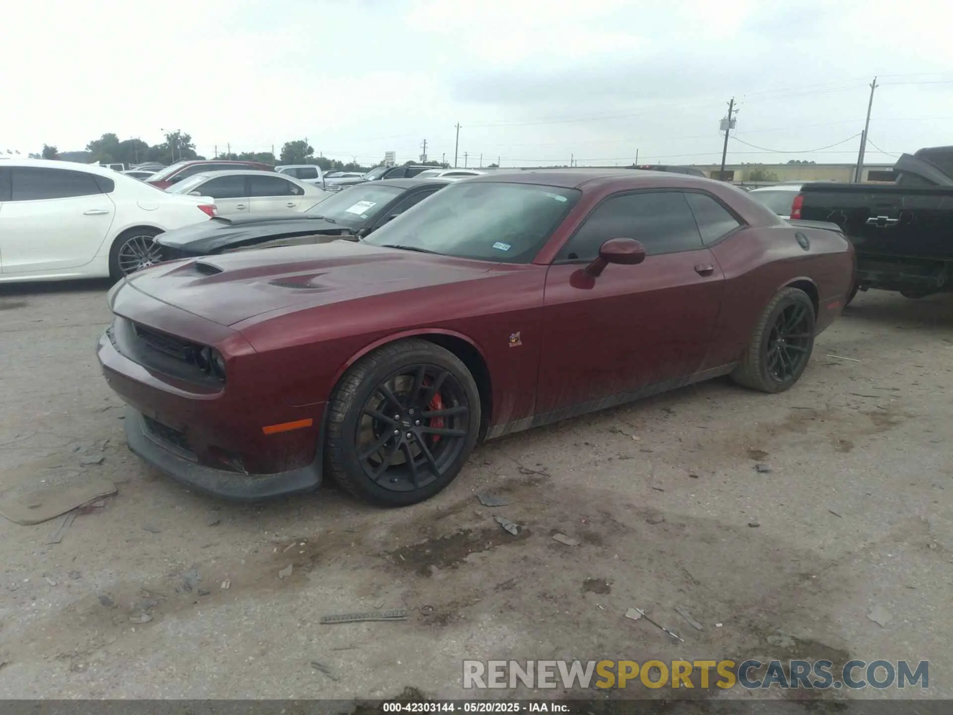 2 fotografías del automóvil dañado 2C3CDZFJ2NH118449 DODGE CHALLENGER 2022