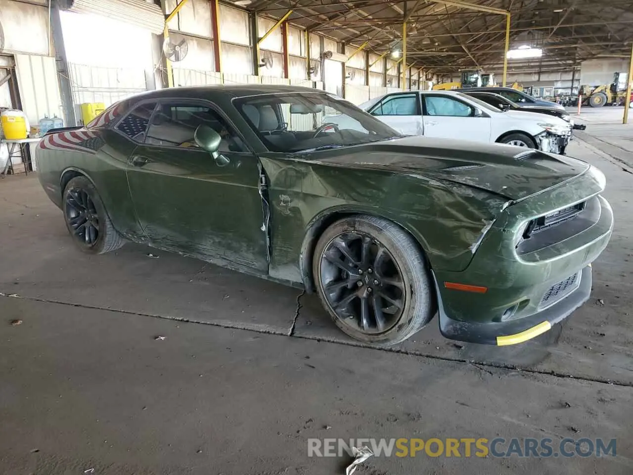 4 fotografías del automóvil dañado 2C3CDZFJ6NH118096 DODGE CHALLENGER 2022