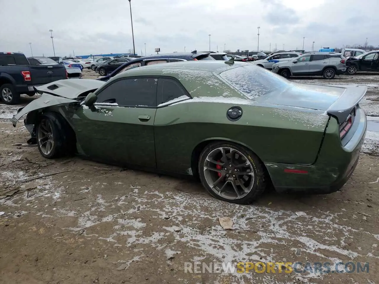 2 fotografías del automóvil dañado 2C3CDZFJ6NH164611 DODGE CHALLENGER 2022