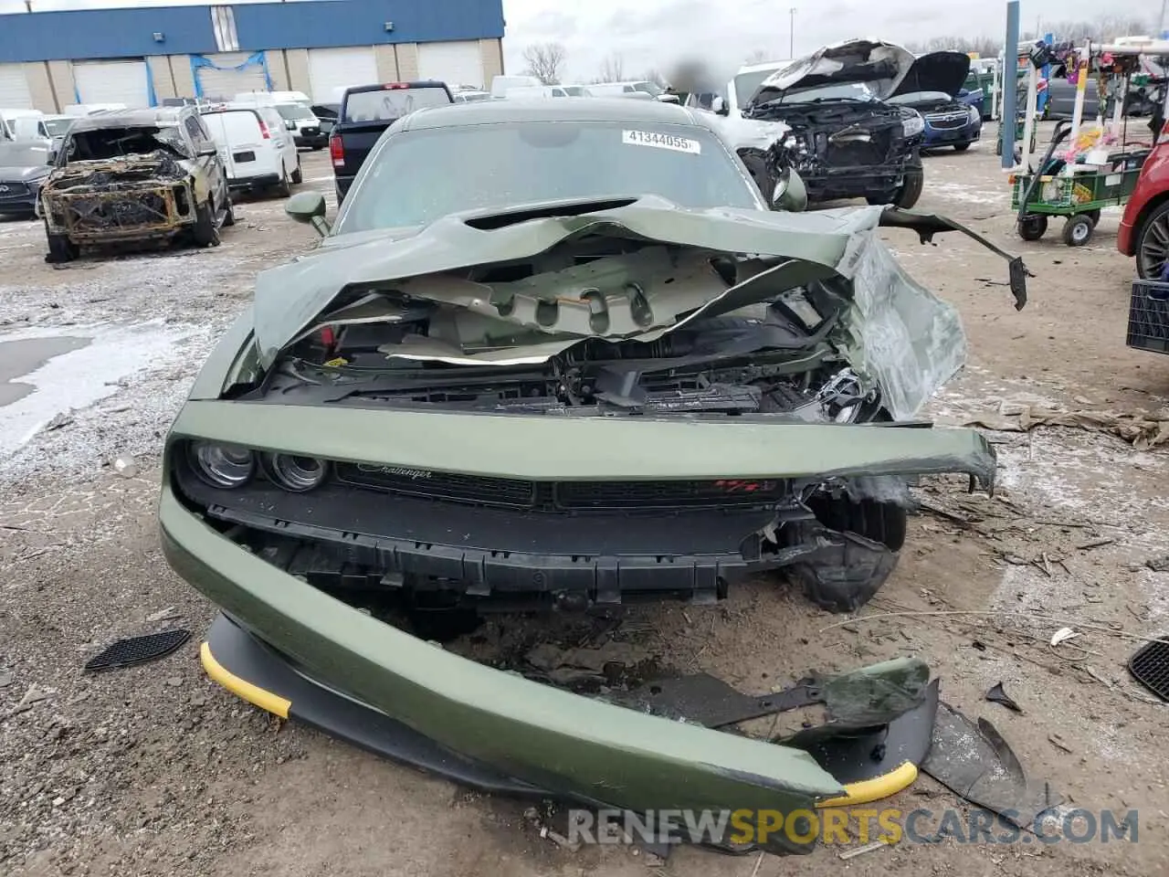 5 fotografías del automóvil dañado 2C3CDZFJ6NH164611 DODGE CHALLENGER 2022