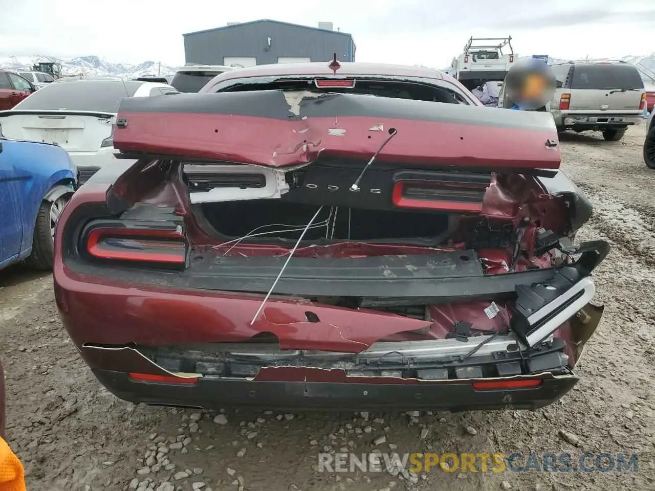 6 fotografías del automóvil dañado 2C3CDZFJ6NH252123 DODGE CHALLENGER 2022