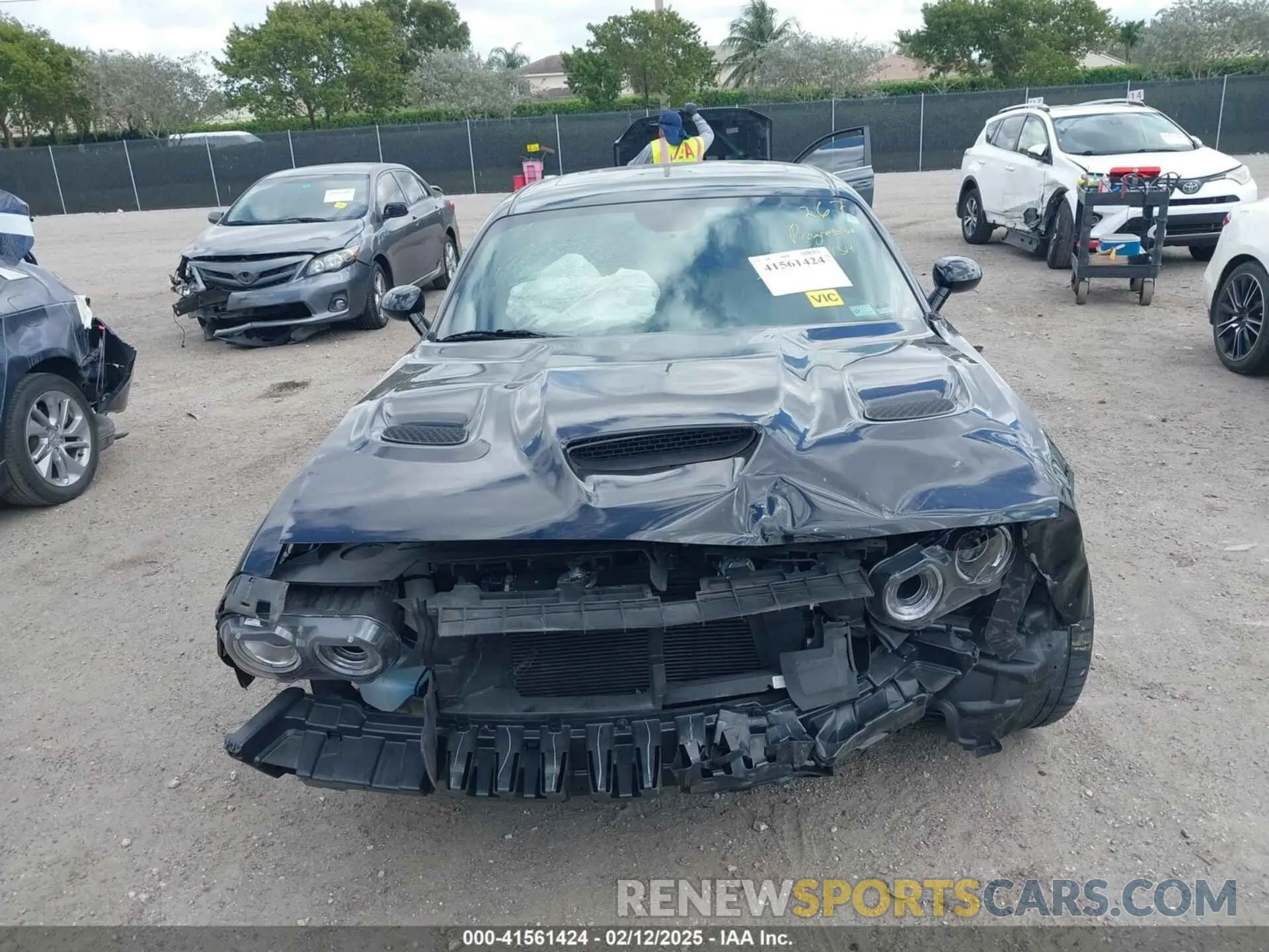 13 fotografías del automóvil dañado 2C3CDZFJ7NH151317 DODGE CHALLENGER 2022