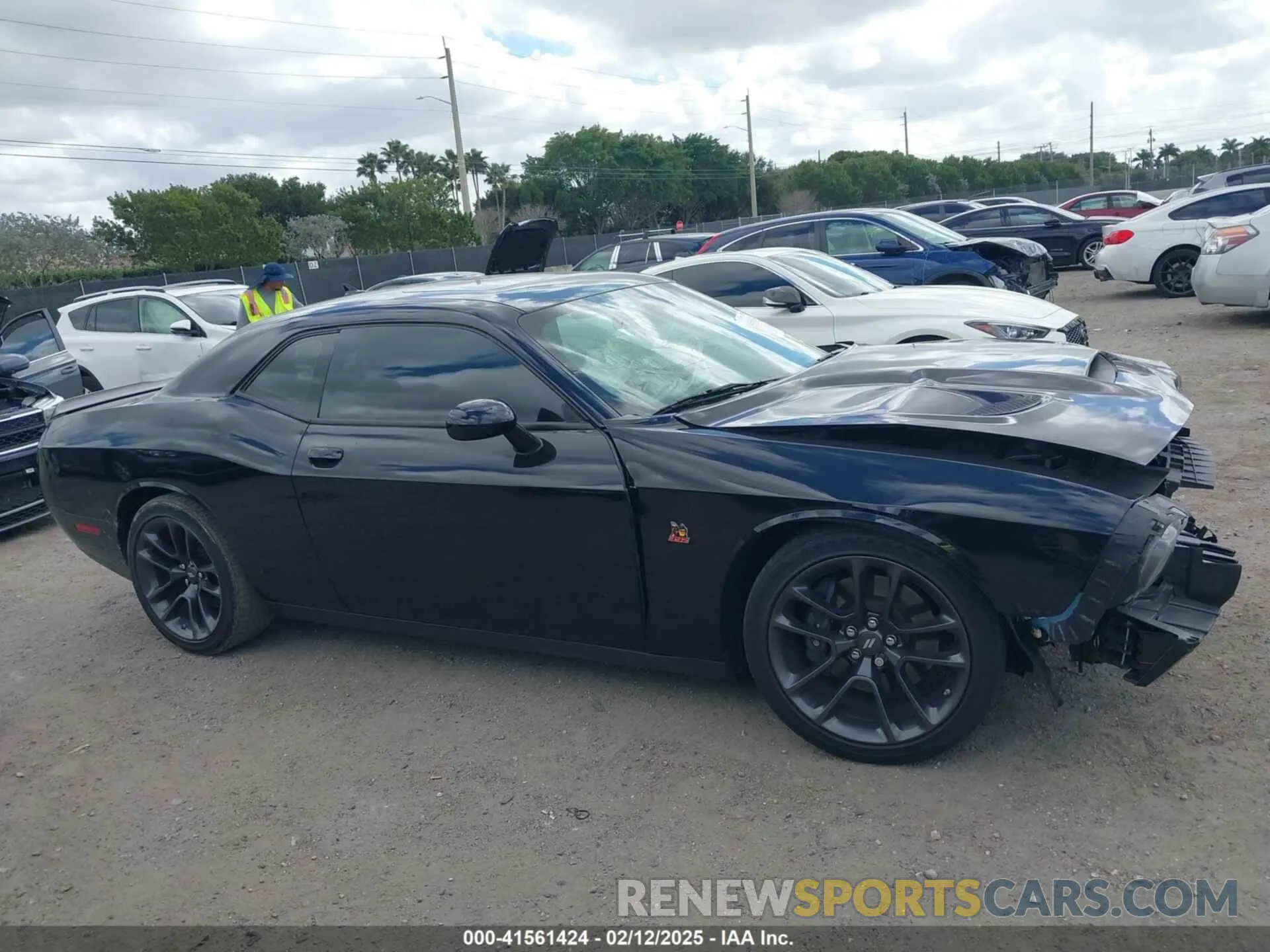 14 fotografías del automóvil dañado 2C3CDZFJ7NH151317 DODGE CHALLENGER 2022