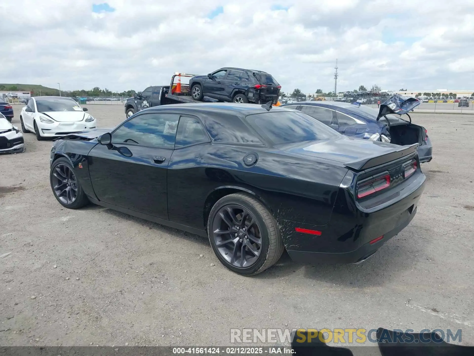 3 fotografías del automóvil dañado 2C3CDZFJ7NH151317 DODGE CHALLENGER 2022