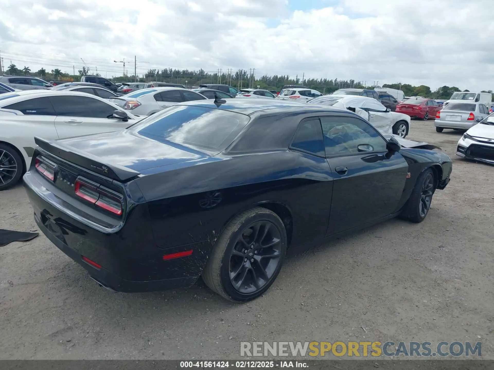 4 fotografías del automóvil dañado 2C3CDZFJ7NH151317 DODGE CHALLENGER 2022