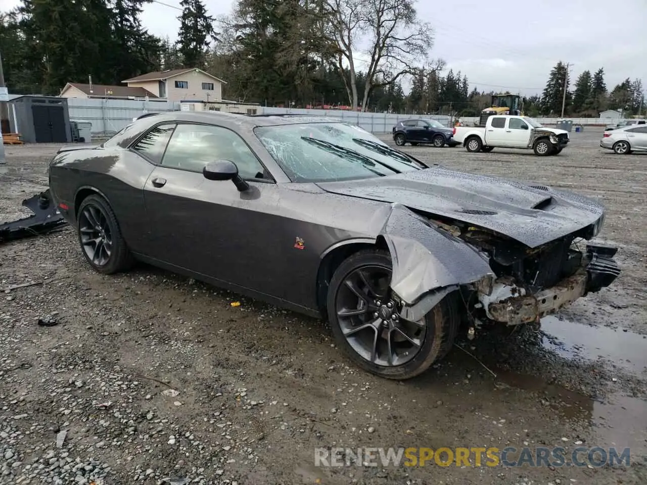 4 fotografías del automóvil dañado 2C3CDZFJ7NH256987 DODGE CHALLENGER 2022