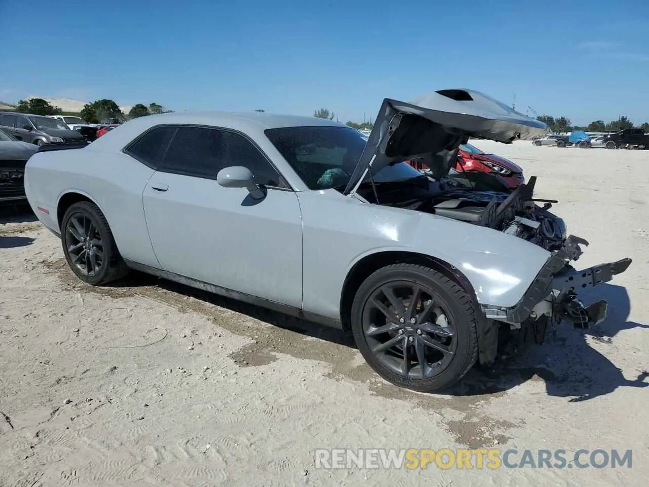 4 fotografías del automóvil dañado 2C3CDZGG8NH140782 DODGE CHALLENGER 2022