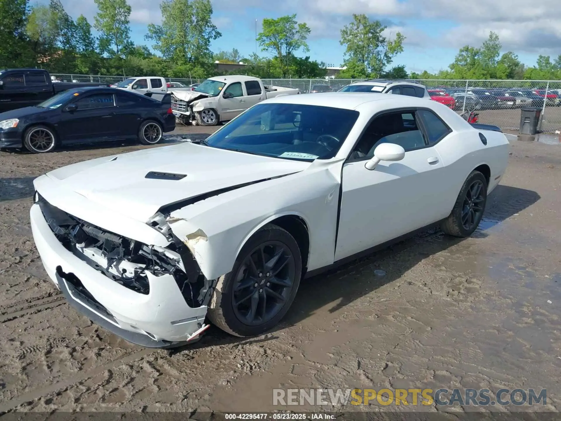 2 fotografías del automóvil dañado 2C3CDZGGXNH238891 DODGE CHALLENGER 2022
