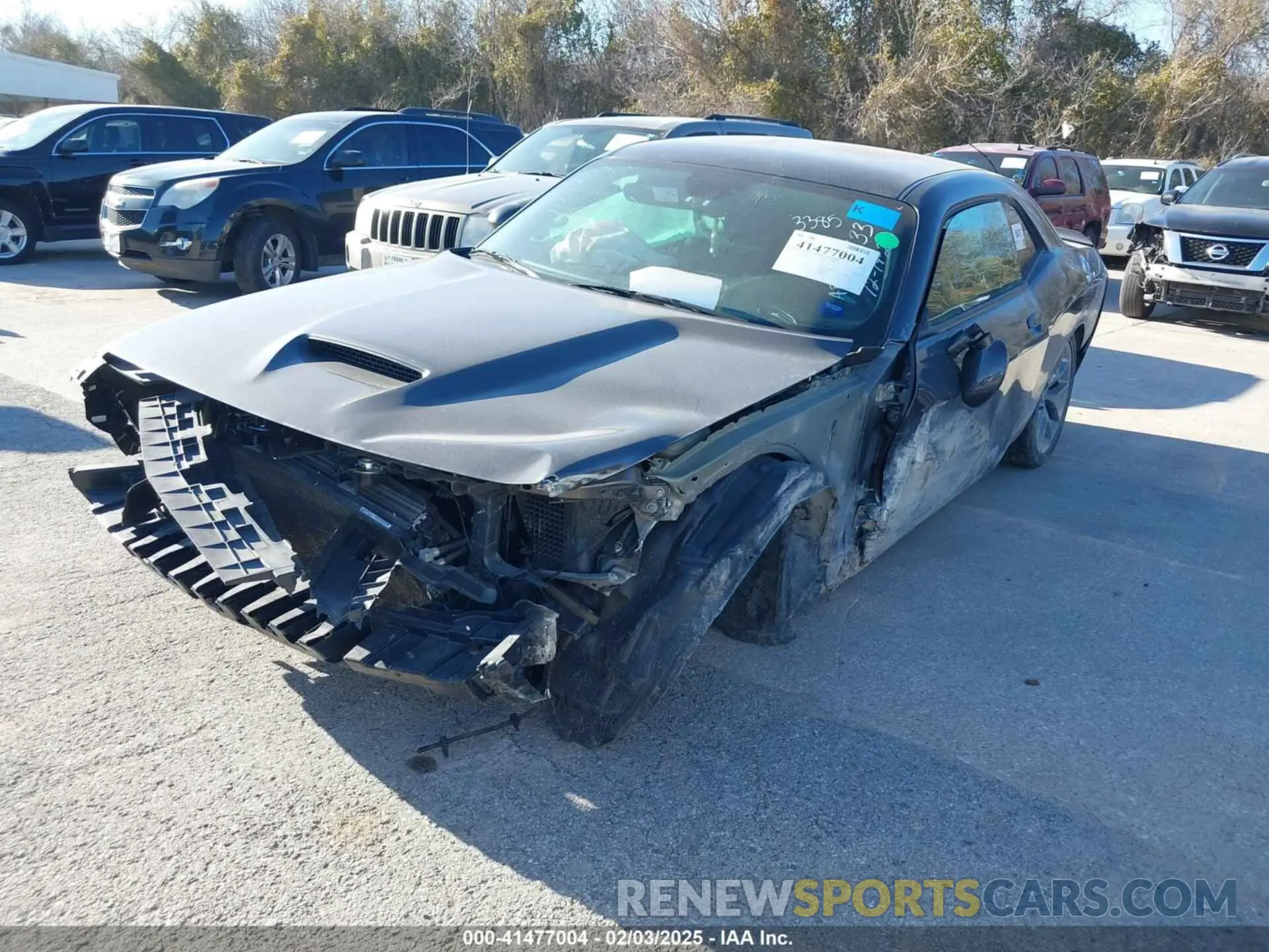 2 fotografías del automóvil dañado 2C3CDZJG0NH123385 DODGE CHALLENGER 2022