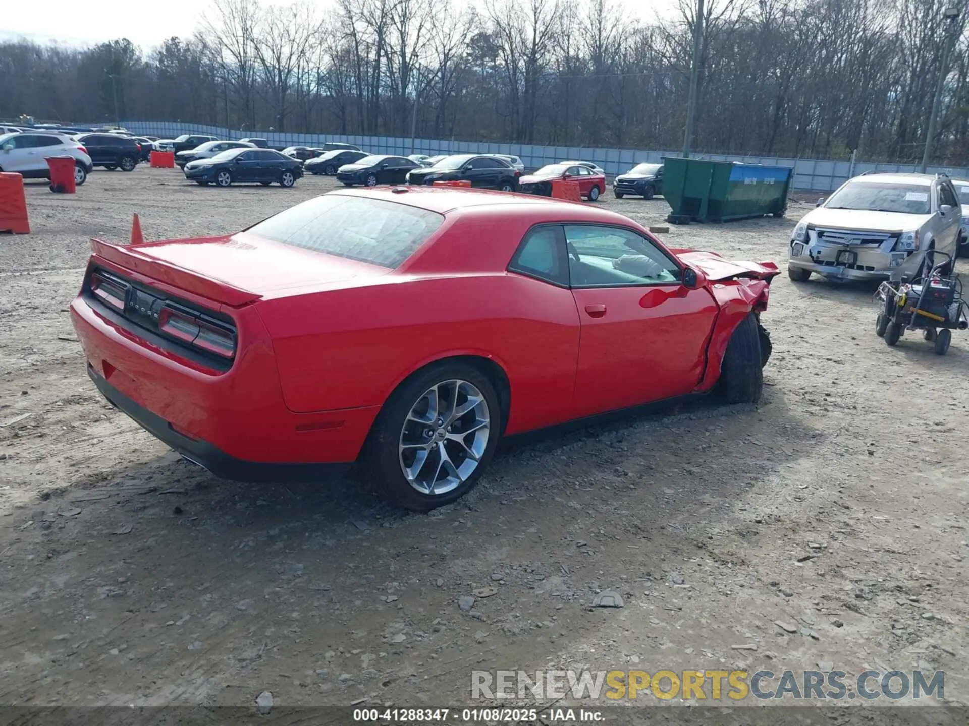 4 fotografías del automóvil dañado 2C3CDZJG0NH131728 DODGE CHALLENGER 2022