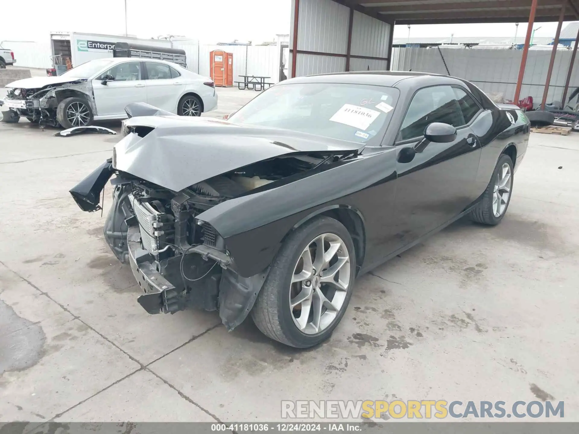 2 fotografías del automóvil dañado 2C3CDZJG0NH206783 DODGE CHALLENGER 2022