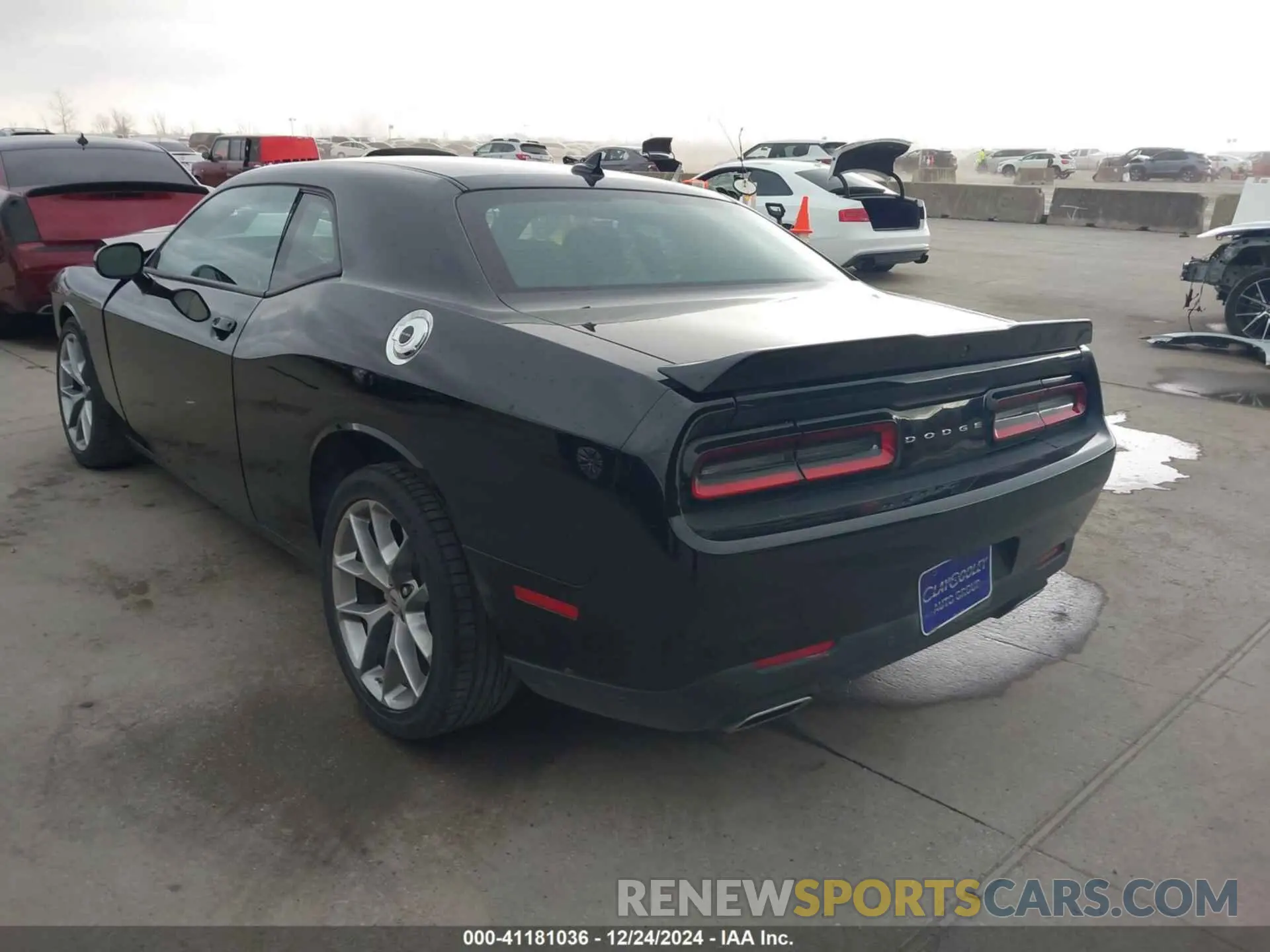 3 fotografías del automóvil dañado 2C3CDZJG0NH206783 DODGE CHALLENGER 2022