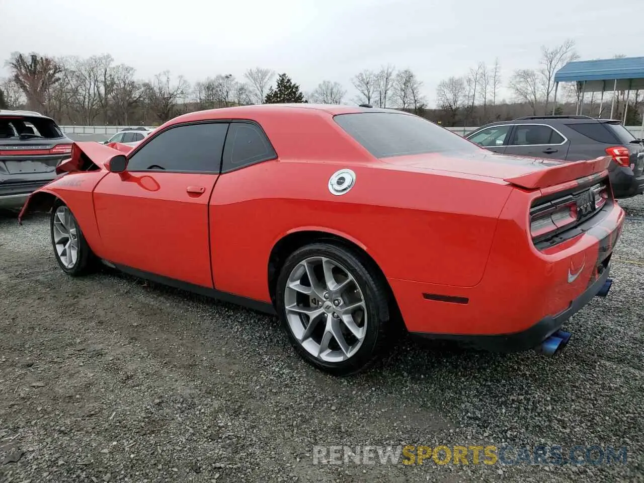 2 fotografías del automóvil dañado 2C3CDZJG0NH233725 DODGE CHALLENGER 2022