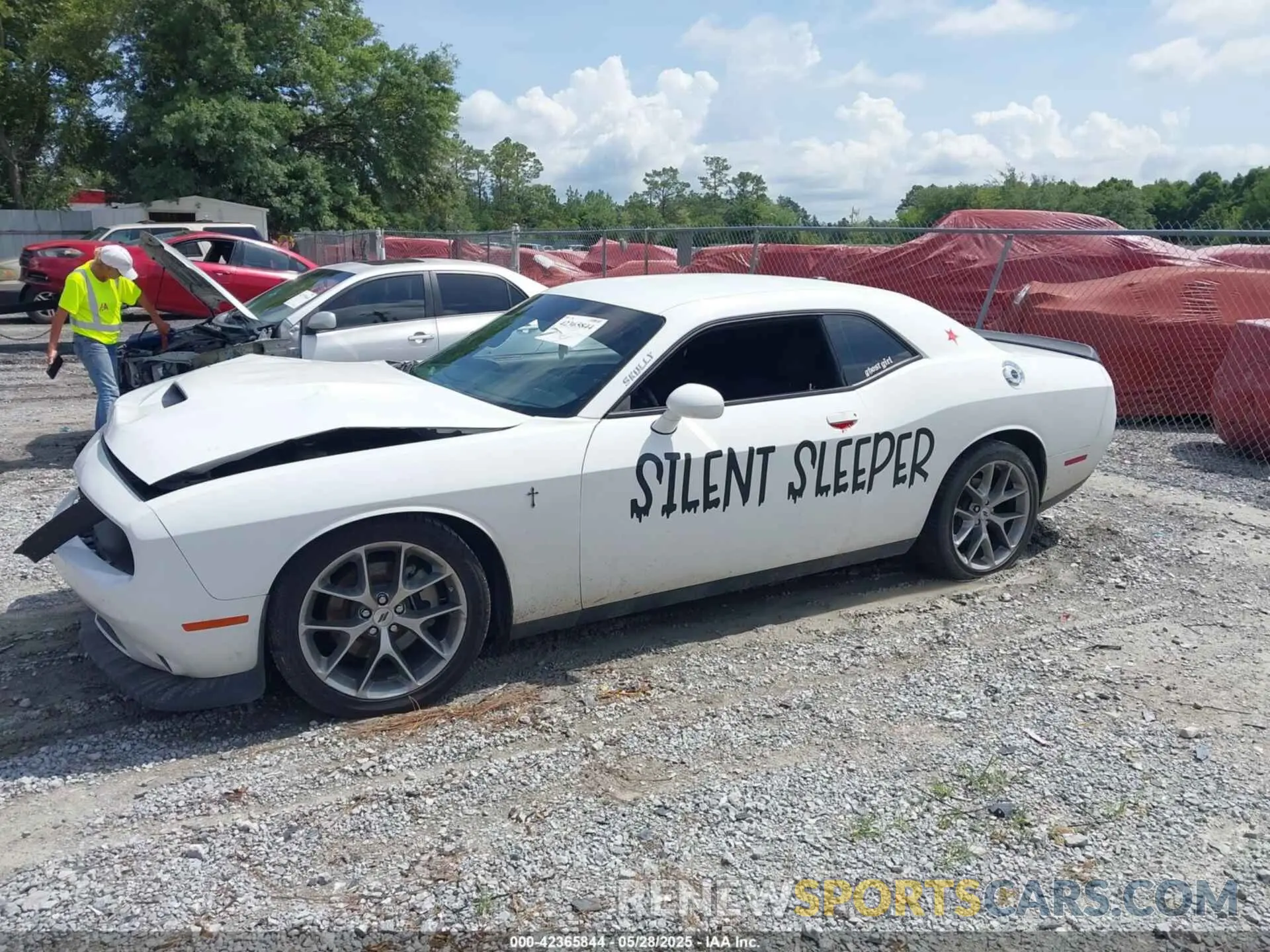 14 fotografías del automóvil dañado 2C3CDZJG0NH237466 DODGE CHALLENGER 2022