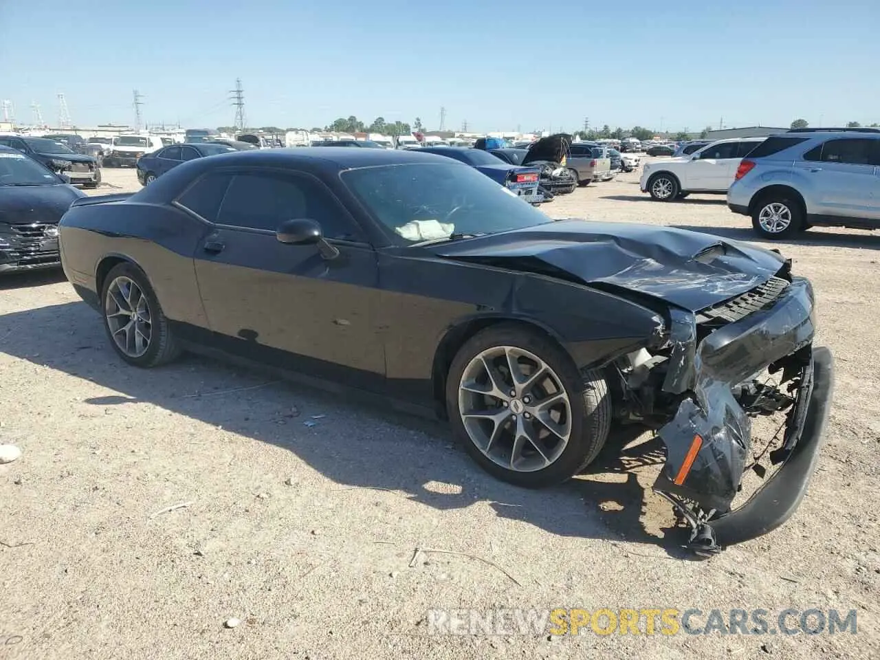 4 fotografías del automóvil dañado 2C3CDZJG0NH237516 DODGE CHALLENGER 2022